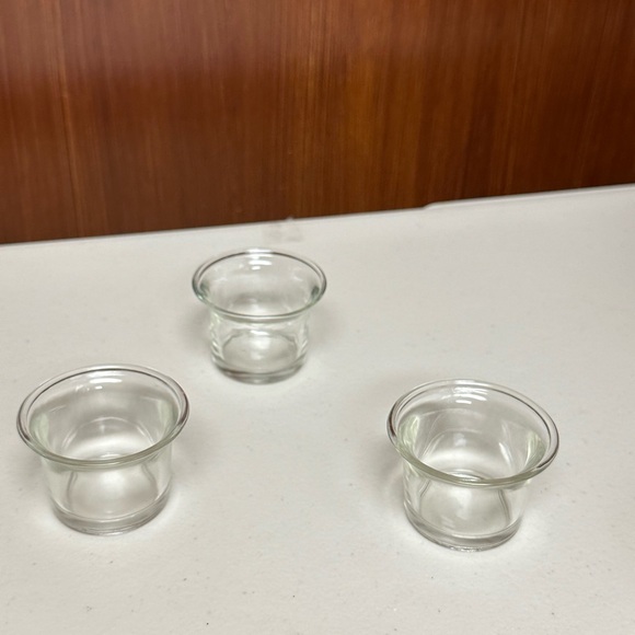 Home interiors 3 Glass standard cups votives or tealights
3 cups - Picture 7 of 9